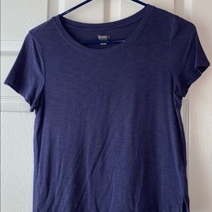 Navy Blue Aerie Baby Tee